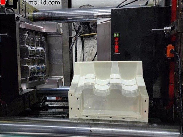 abs塑料50主体左右件墙帽模具定制